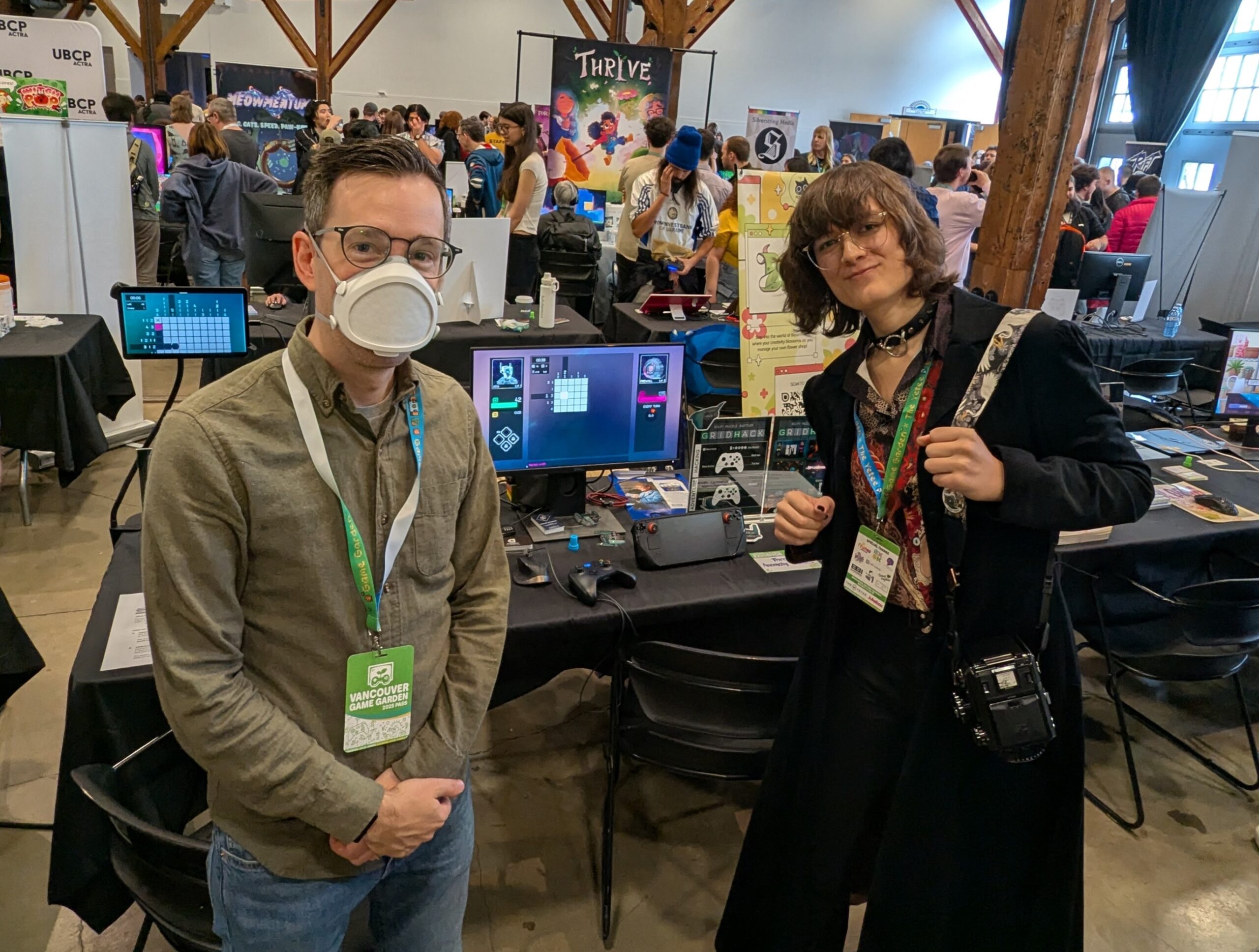 Showing GRIDHACK at the Vancouver Game Garden 2025